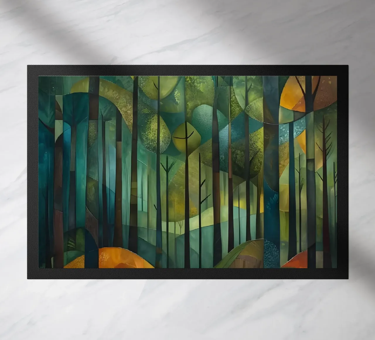 Forest Harmony doormat by Artistic-shop