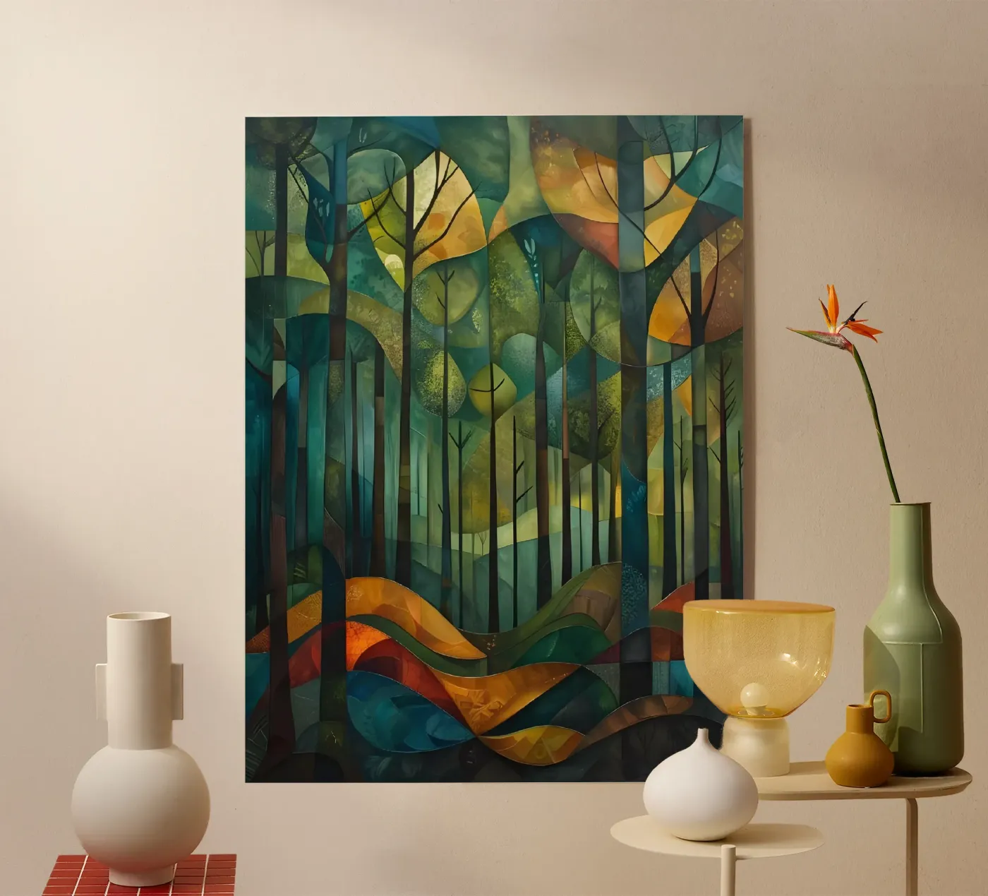 Forest Harmony acrylic glass by Artistic-shop
