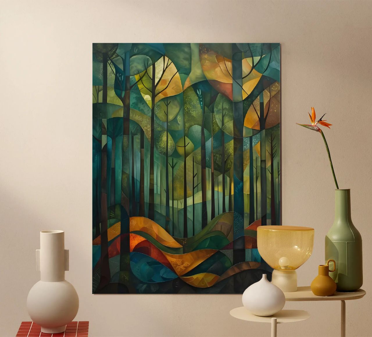 Wald Harmonie Poster von Artistic-shop