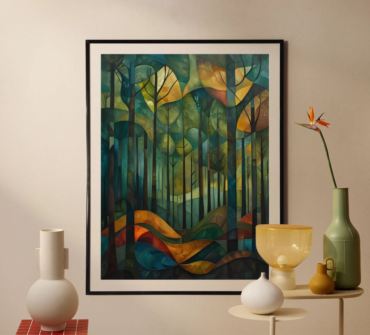 Wald Harmonie Poster von Artistic-shop
