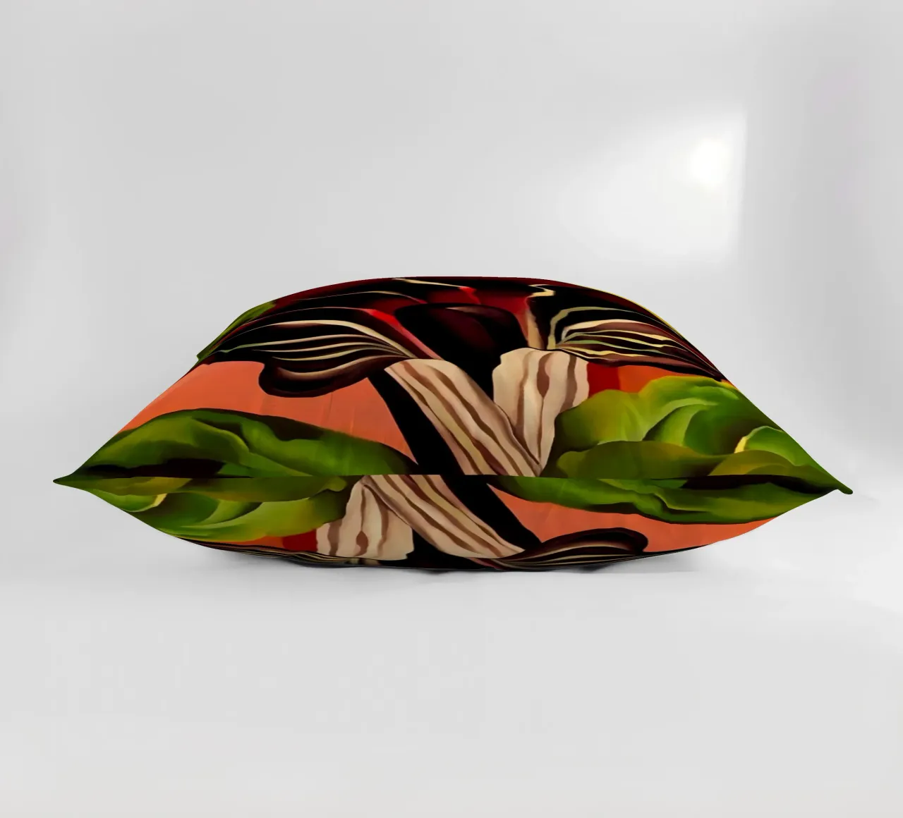 Georgia O'Keeffe - Jack-in-the-Pulpit II, 1930 cuscino da Kinsley
