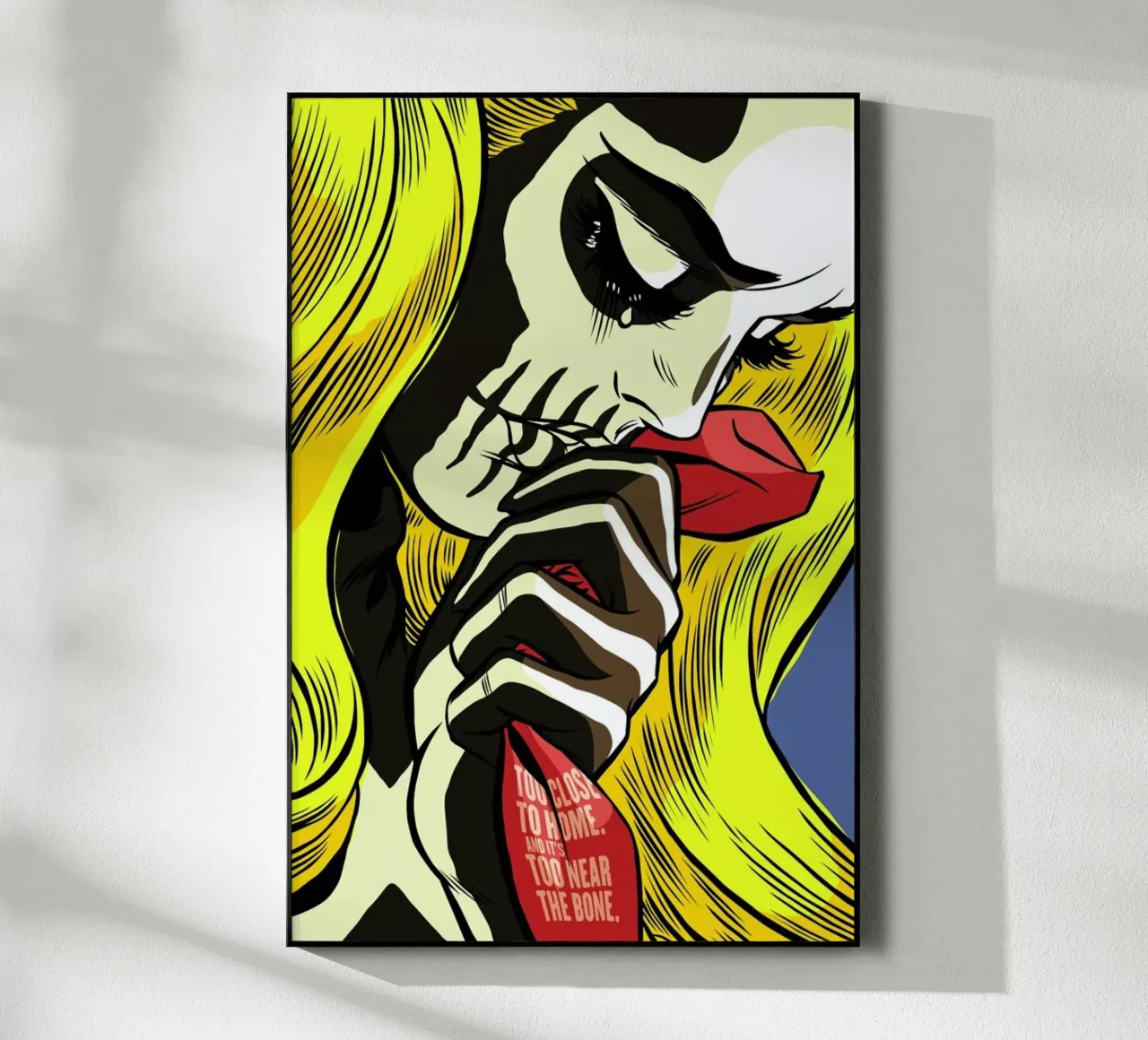 Crossbones Girl plexiglass da Butcher Billy