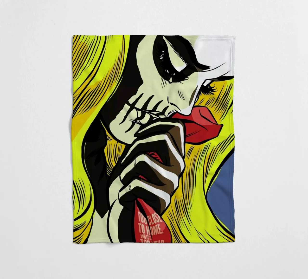 Crossbones Girl coperta in pile da Butcher Billy