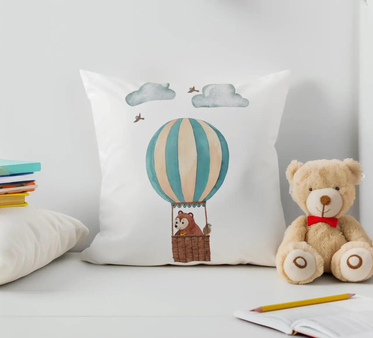 Compagni di Skyward cuscino da Doodle Dreams Art