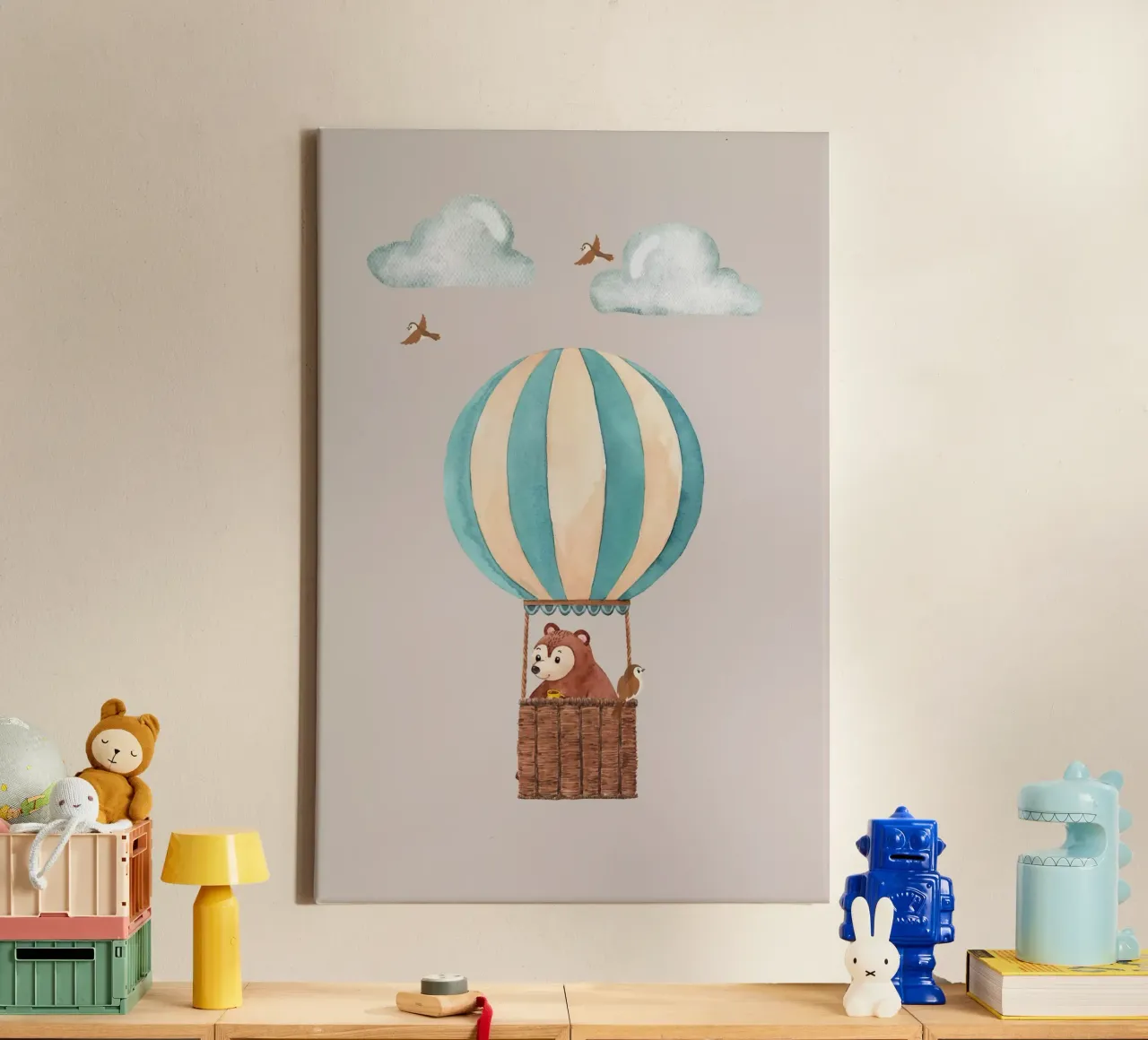 Compagni di Skyward tela da Doodle Dreams Art