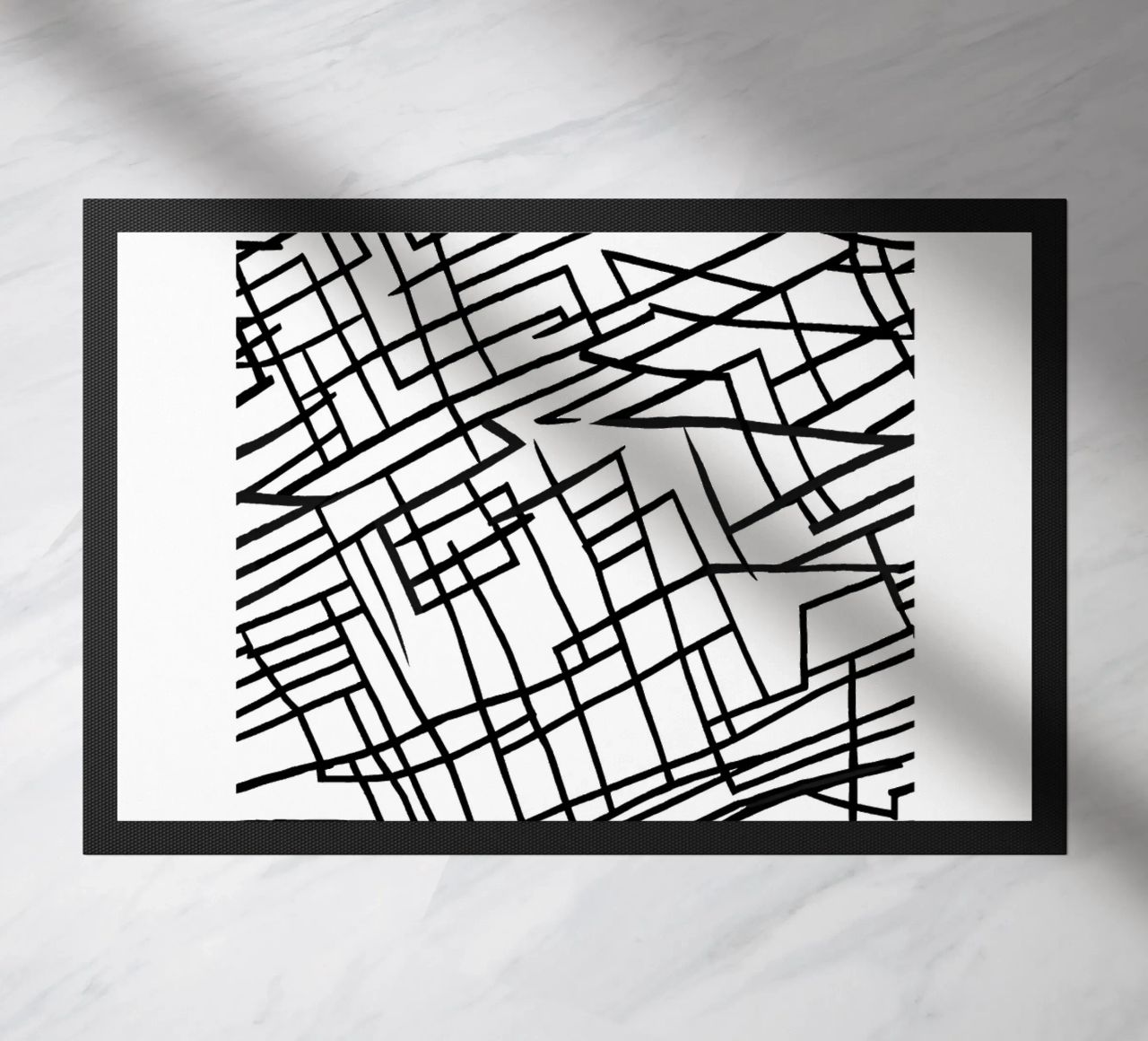 Abstraction 2 paillasson de Rezh creations