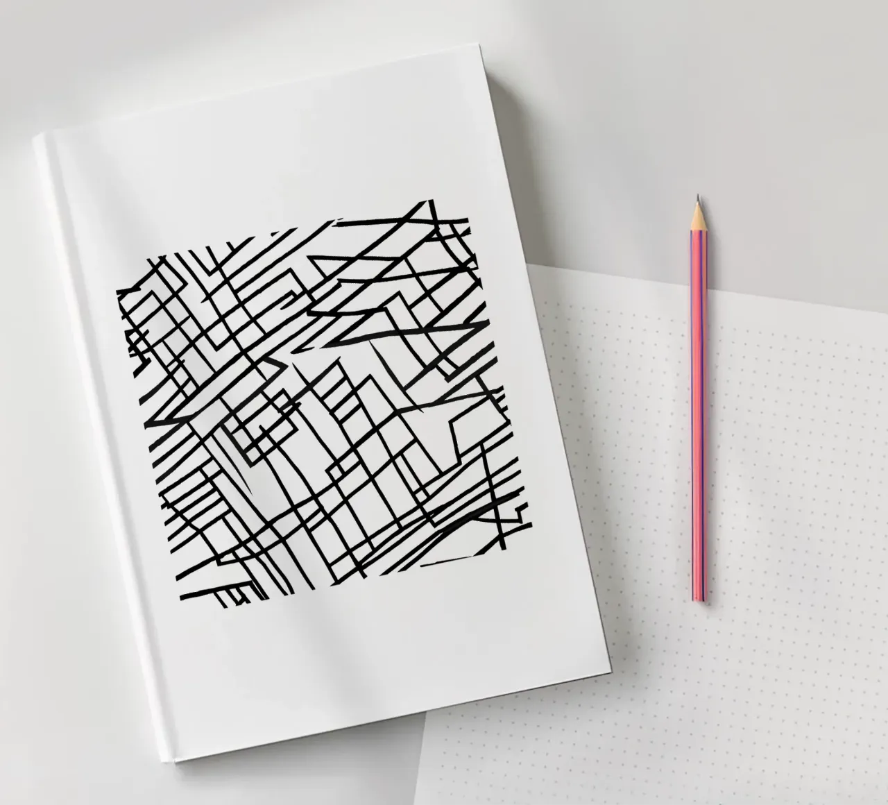 Abstracción 2 cuaderno de Rezh creations