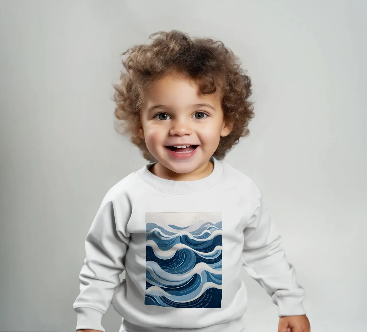 L'abbraccio dell'oceano felpa neonato da Artistic-shop