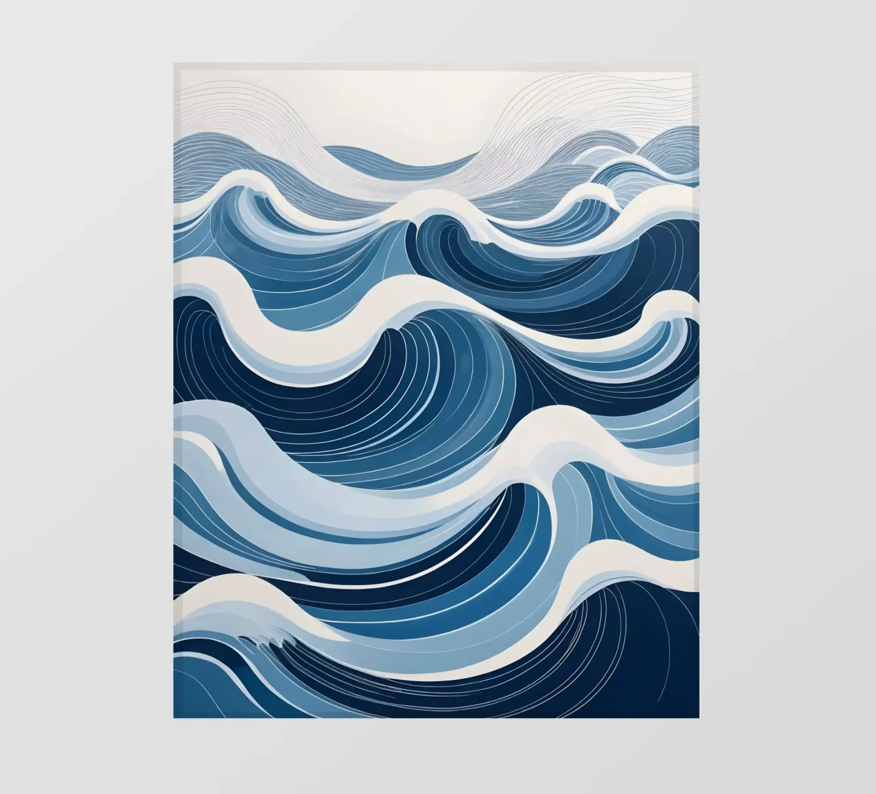 L'abbraccio dell'oceano telo in pvc da Artistic-shop