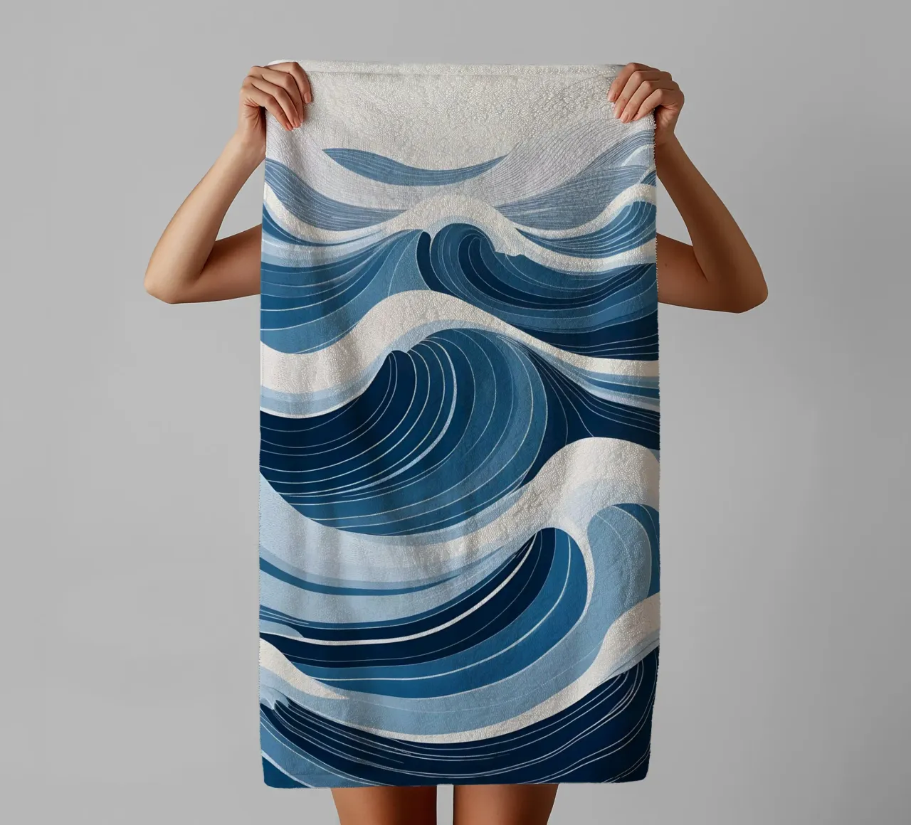 L'abbraccio dell'oceano asciugamano da bagno da Artistic-shop