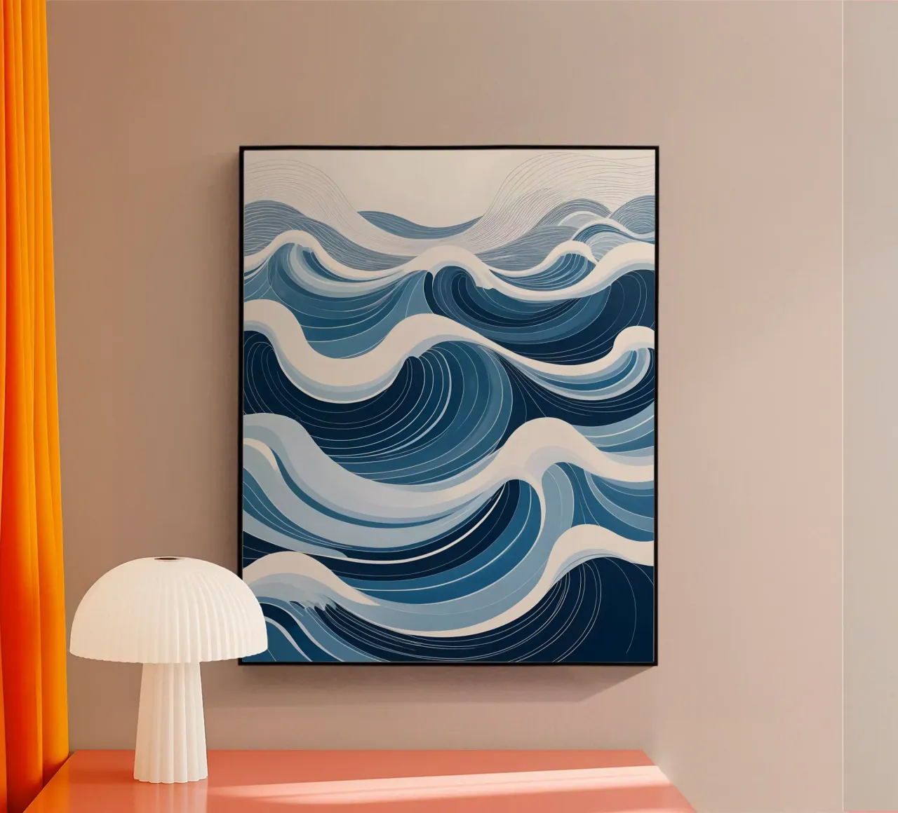 L'abbraccio dell'oceano plexiglass da Artistic-shop