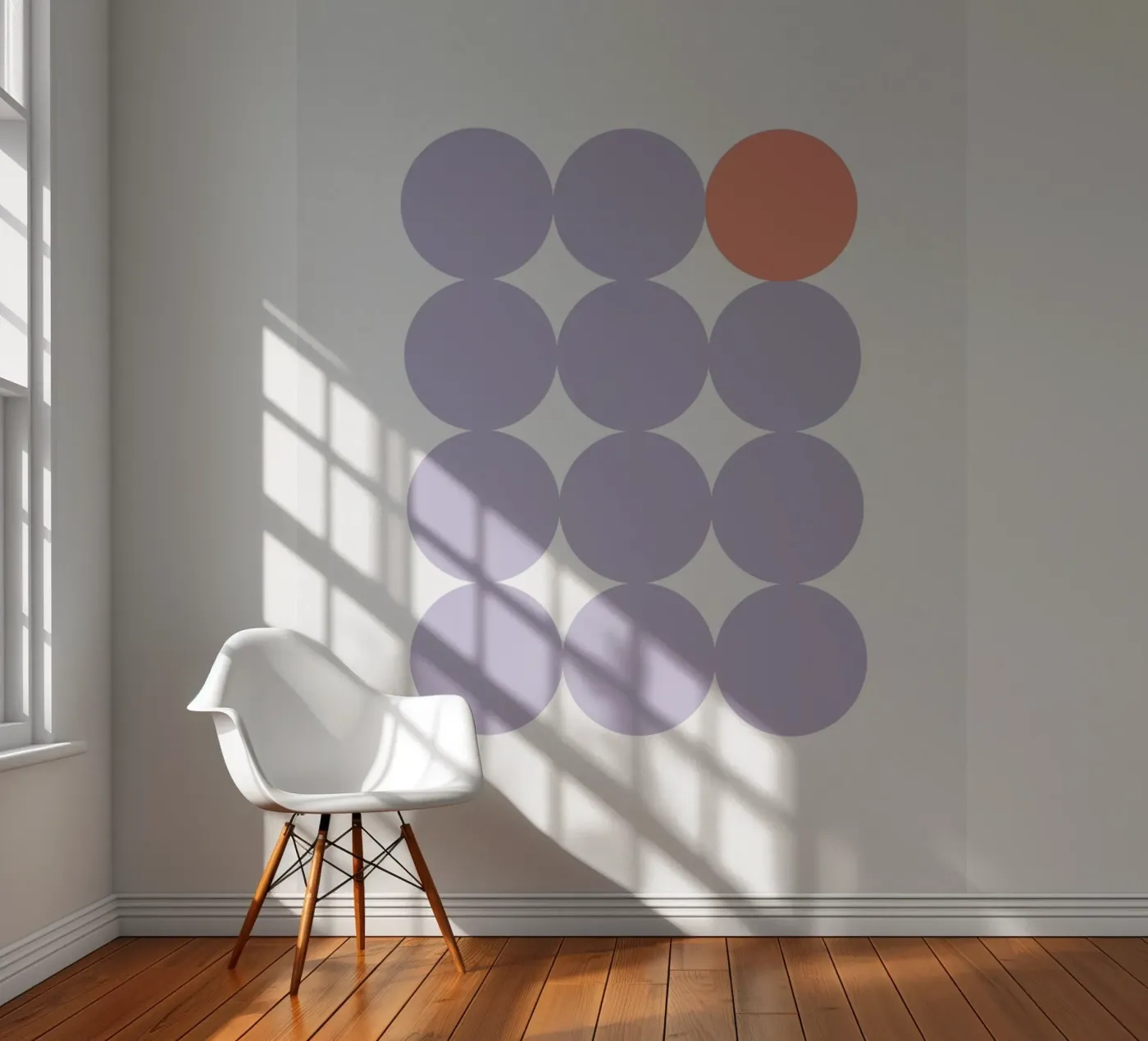 DOTS 2 fotobehang van BINNE