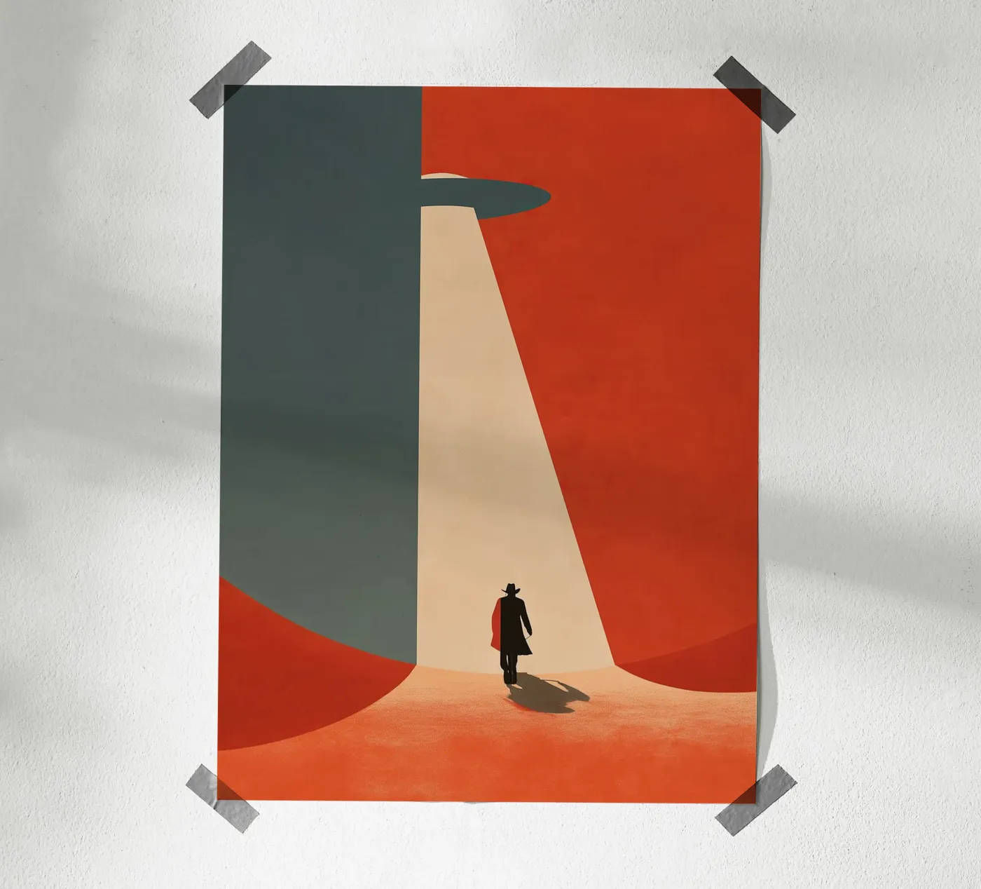 The Arrival poster by Solenne West
