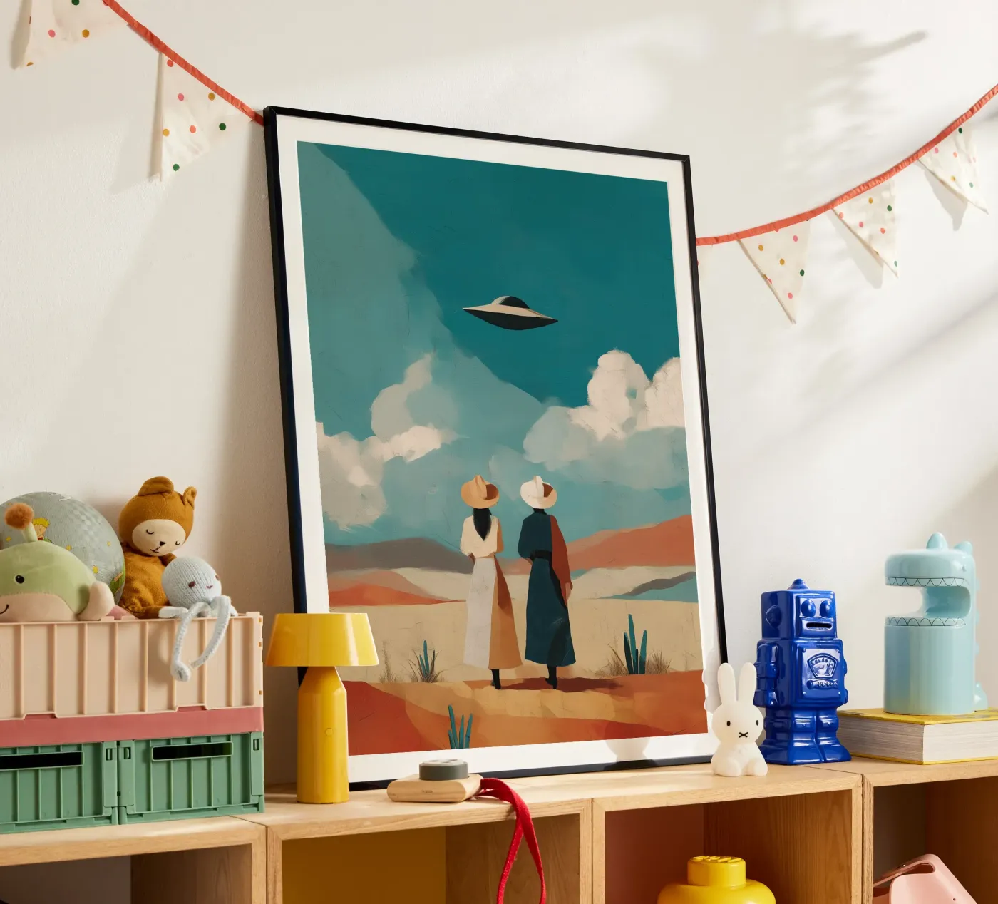 UFO poster da Solenne West