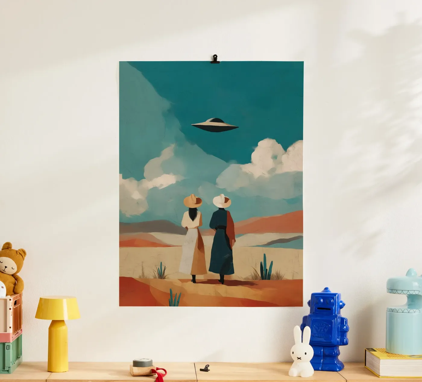 UFO poster da Solenne West