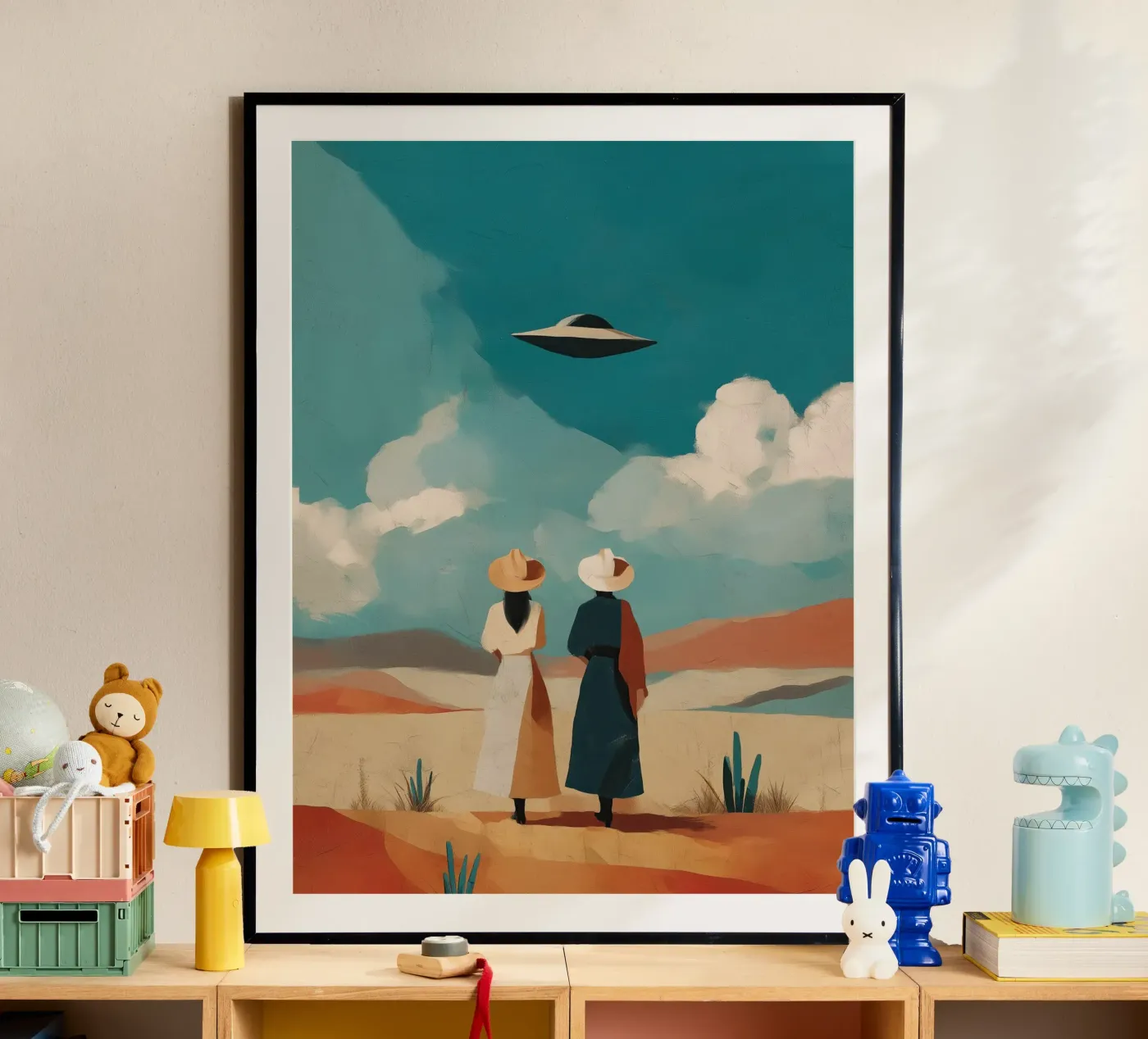 UFO poster da Solenne West