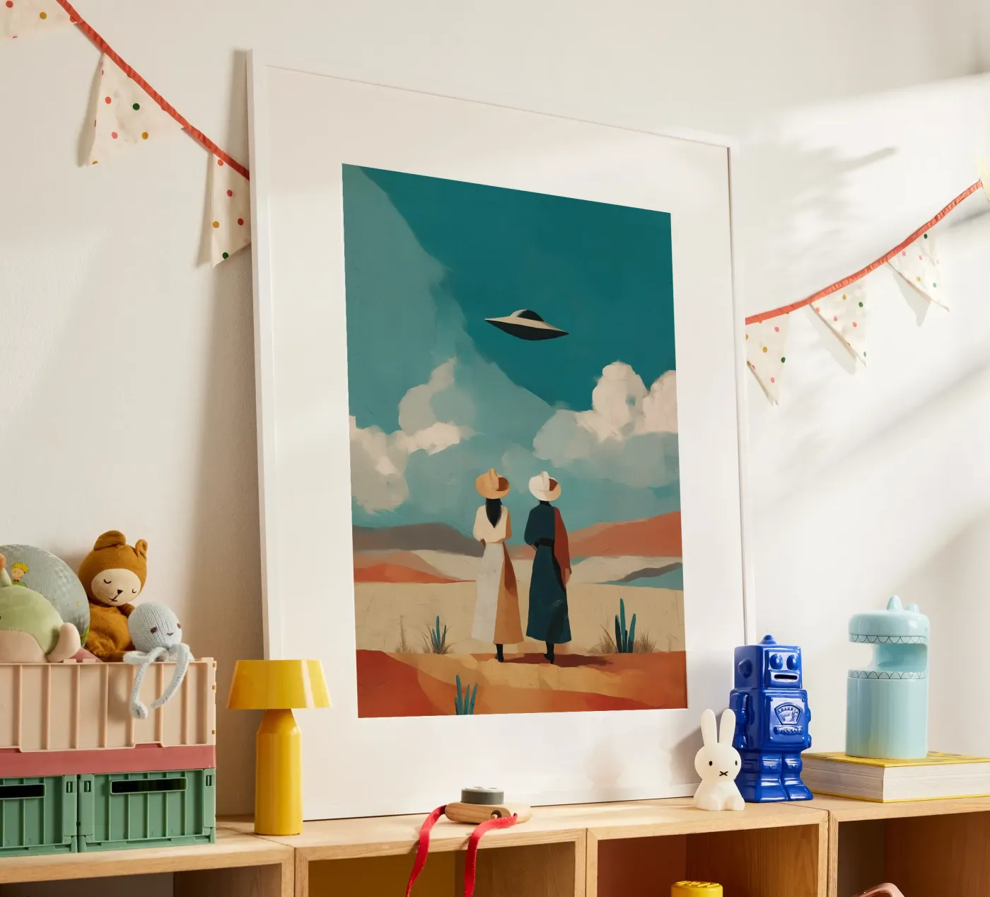 UFO poster da Solenne West
