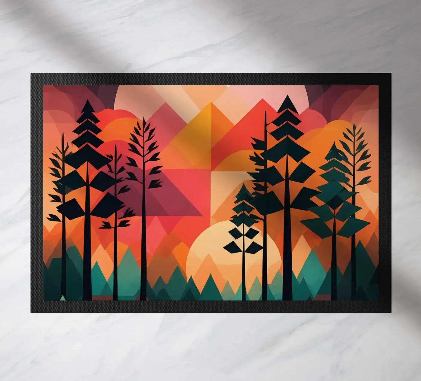 Sunset Symphony paillasson de Artistic-shop