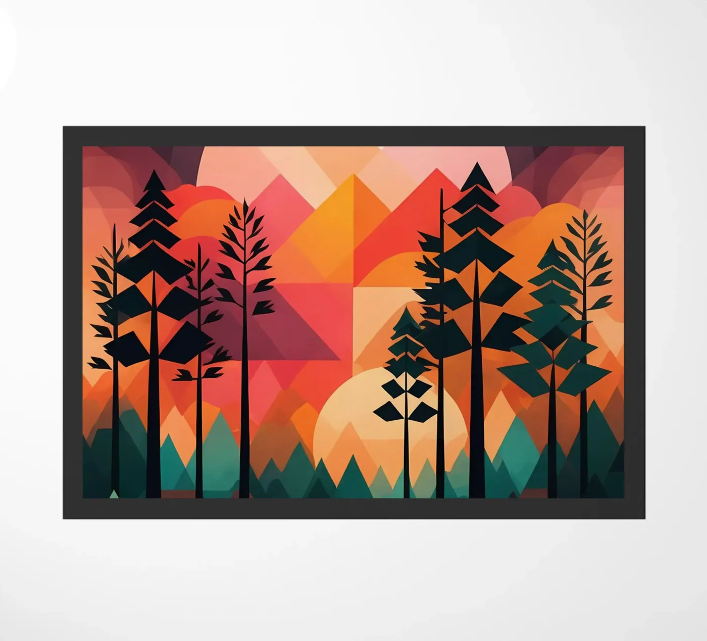 Sunset Symphony paillasson de Artistic-shop