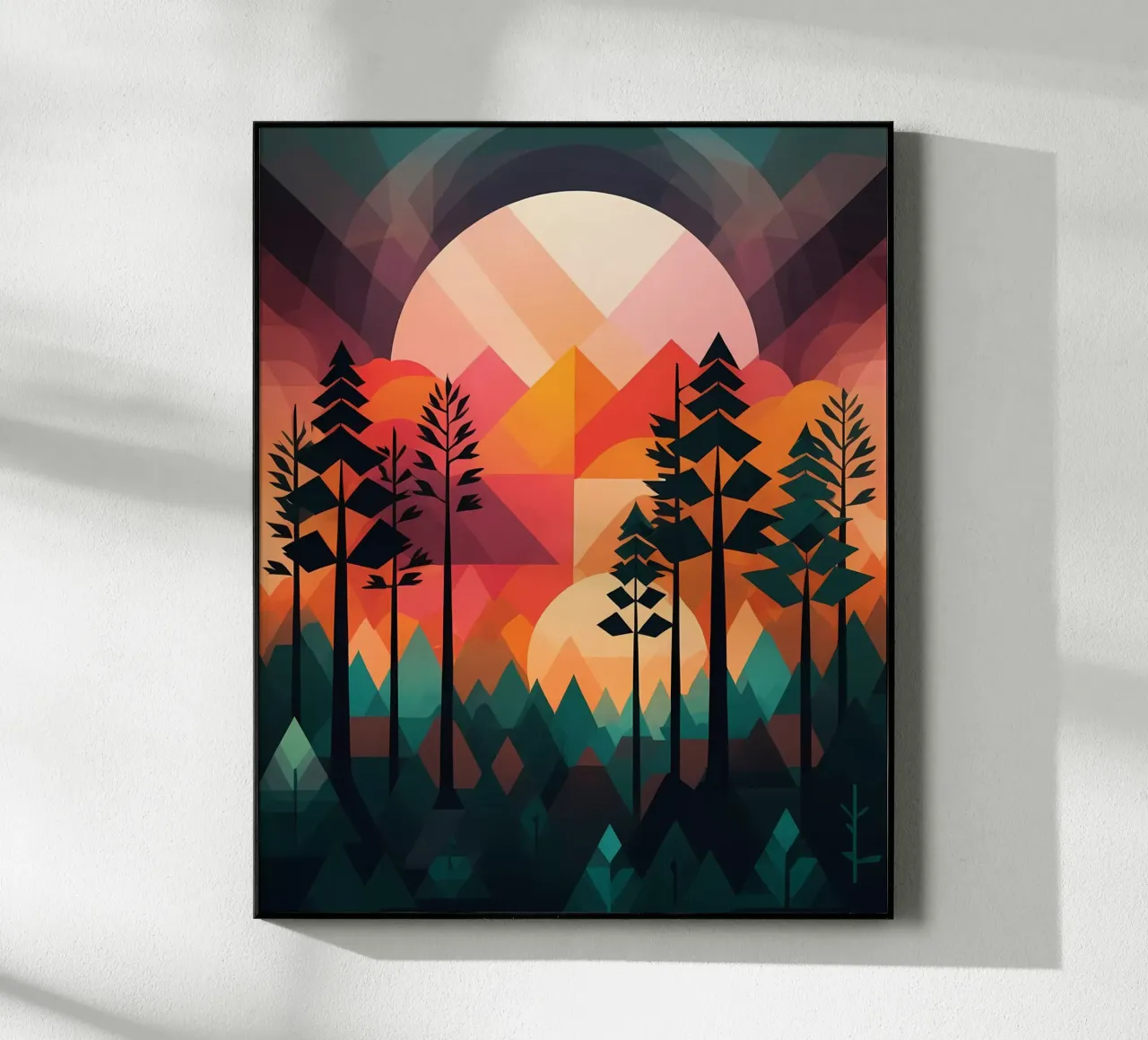 Sunset Symphony Acryl-Glas von Artistic-shop