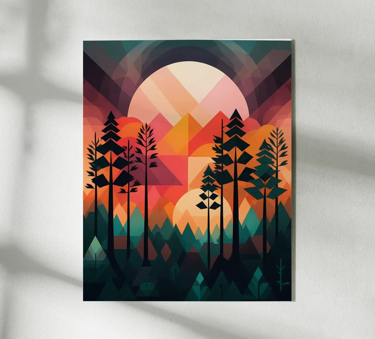 Sunset Symphony Acryl-Glas von Artistic-shop