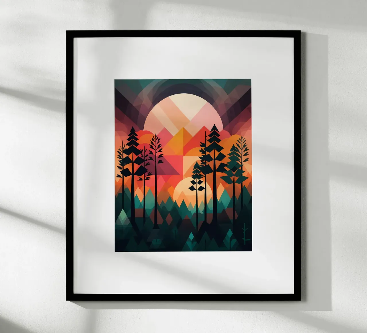 Sunset Symphony poster by Artistic-shop