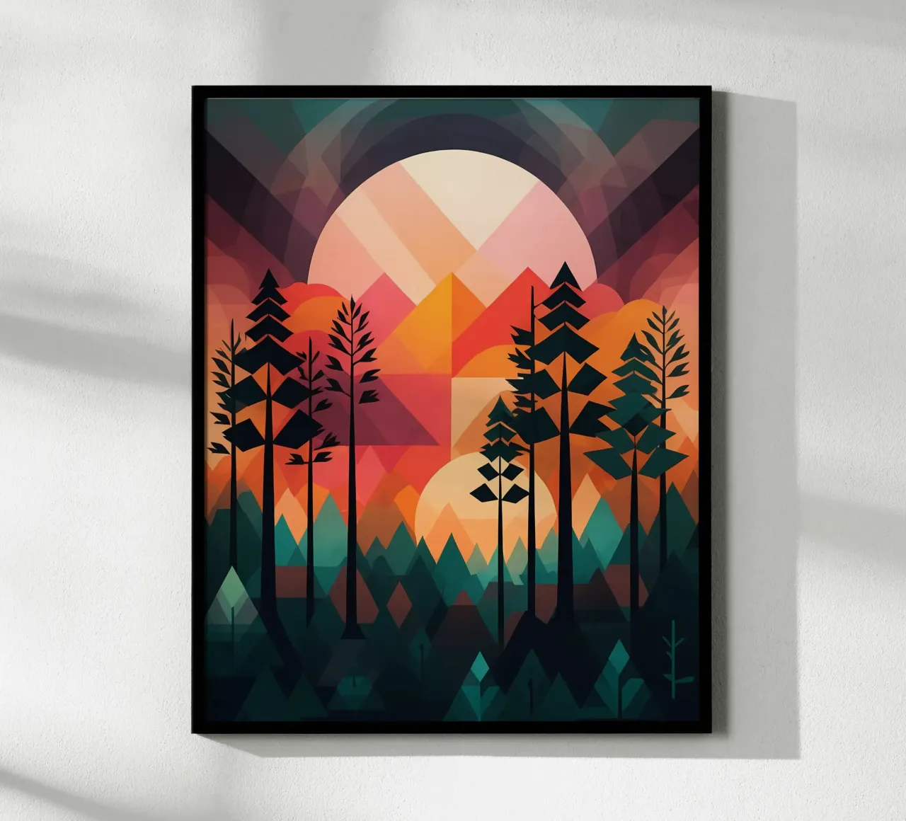 Sunset Symphony poster by Artistic-shop