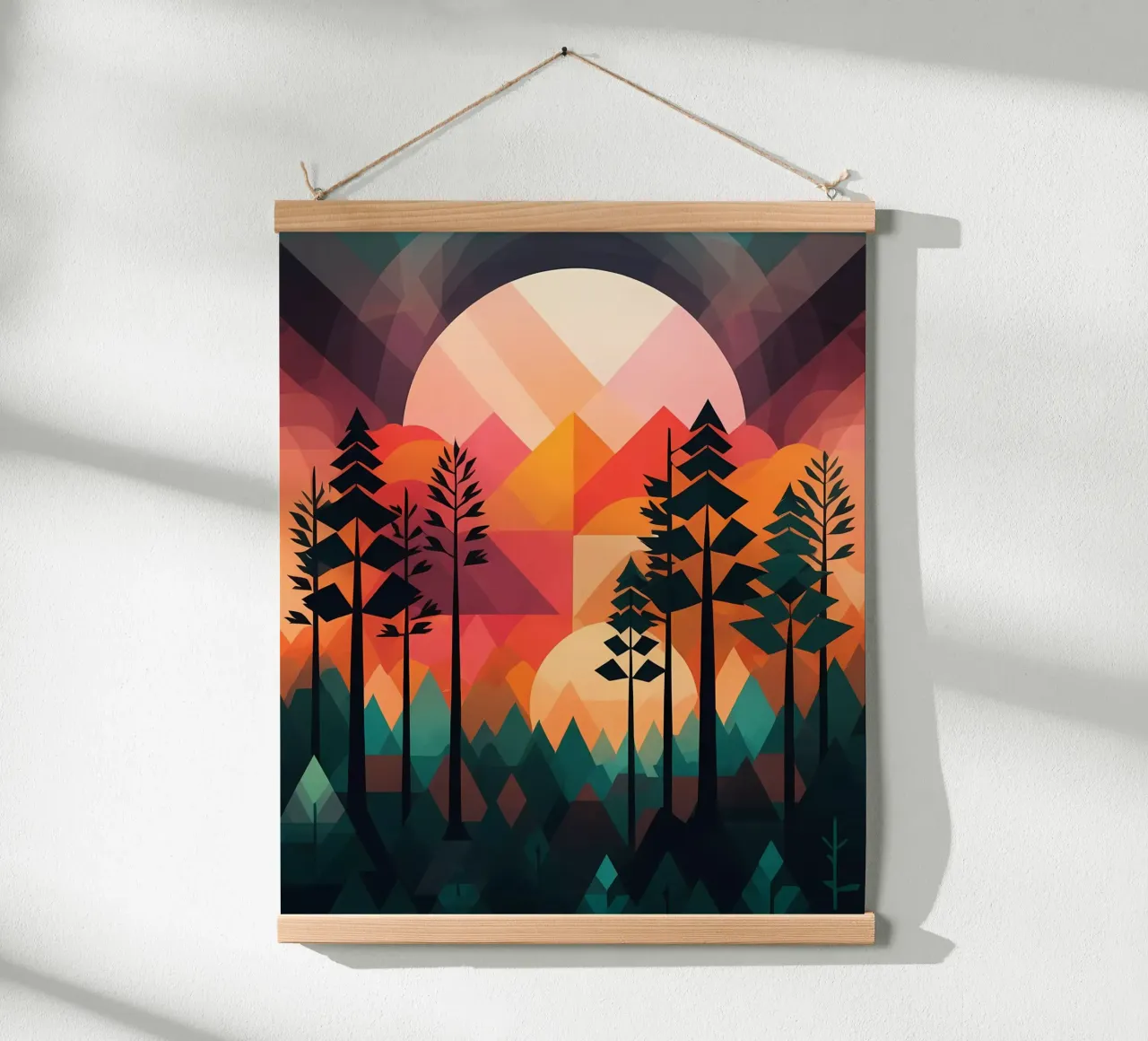 Sunset Symphony poster by Artistic-shop