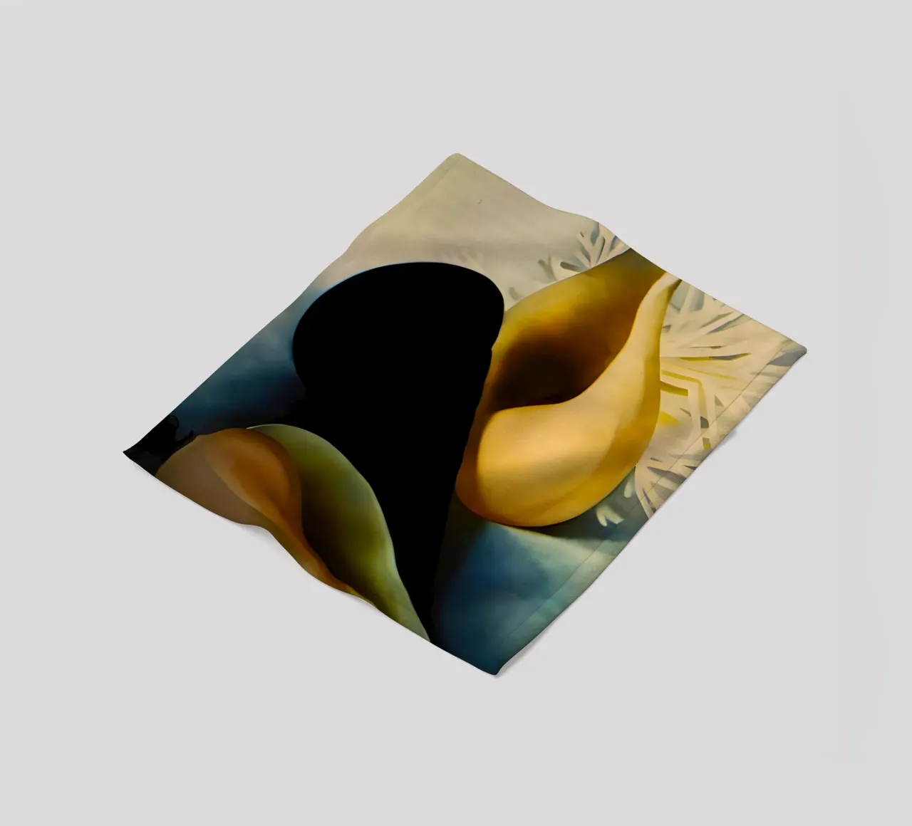 Georgia O'Keeffe - Tres conchas, 1937 manta de franela de Kinsley