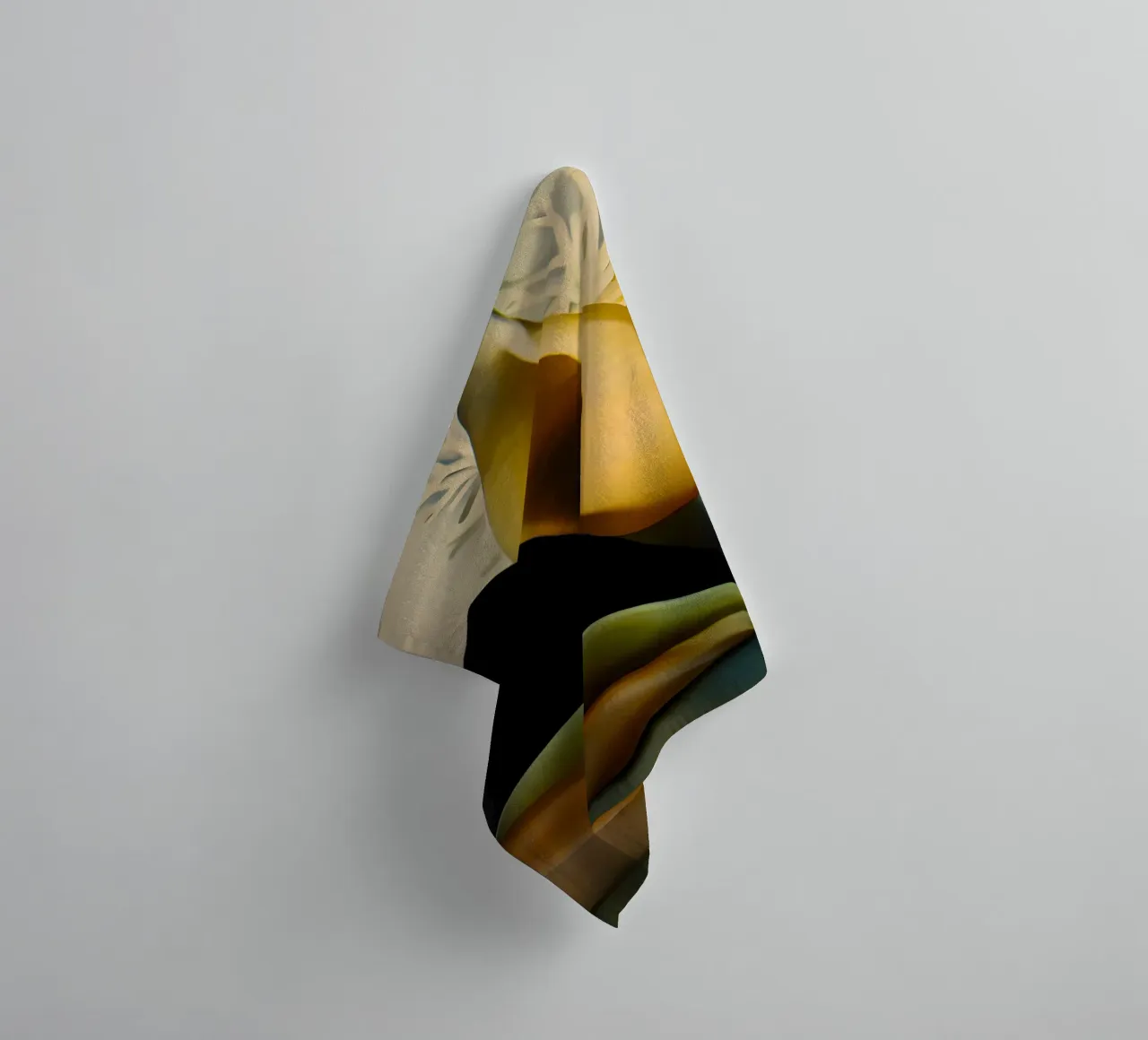 Georgia O'Keeffe - Trois coquillages, 1937 serviette de bain de Kinsley