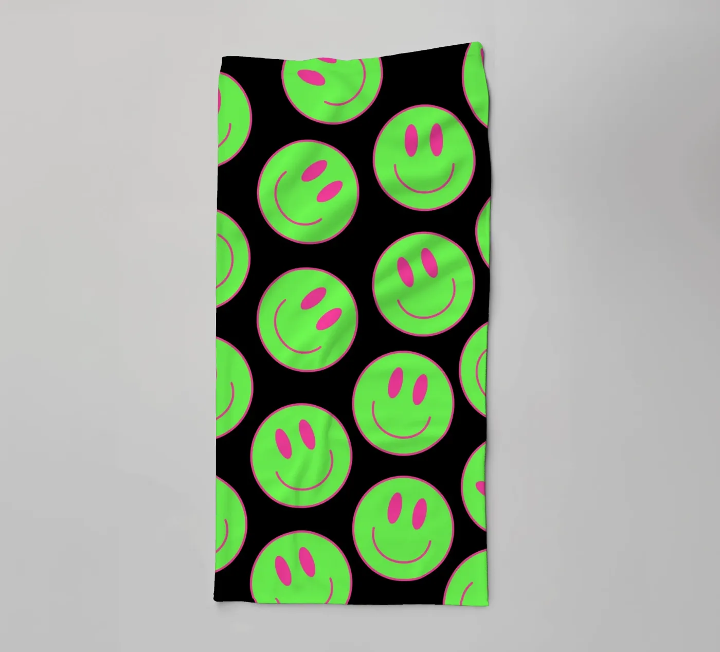 Happy pattern towel by Happypatterns