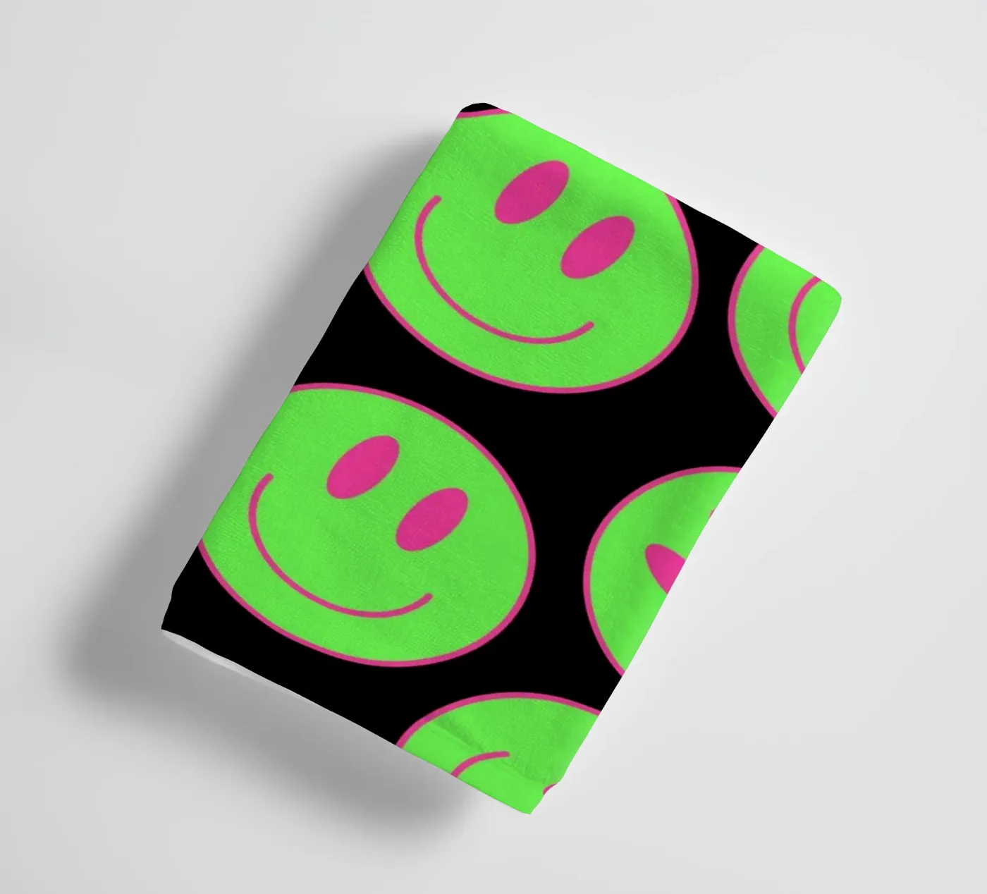 Happy pattern towel by Happypatterns