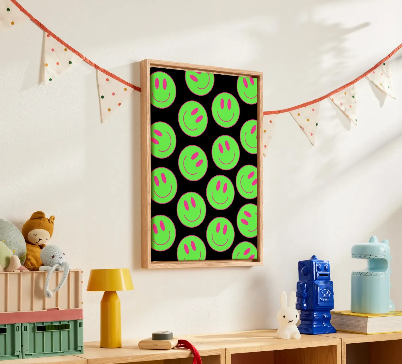 Happy pattern canvas by Happypatterns