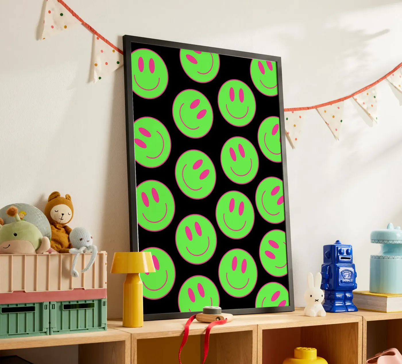 Happy pattern poster by Happypatterns