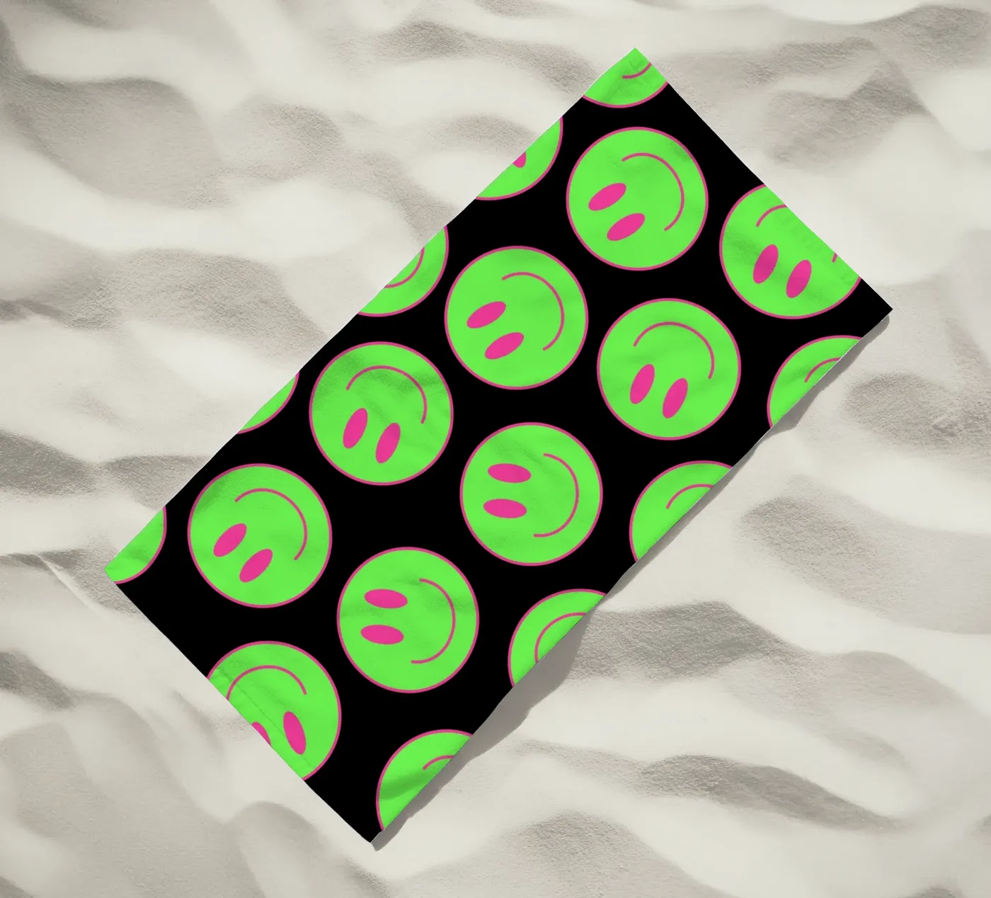 Happy pattern strandhanddoek van Happypatterns