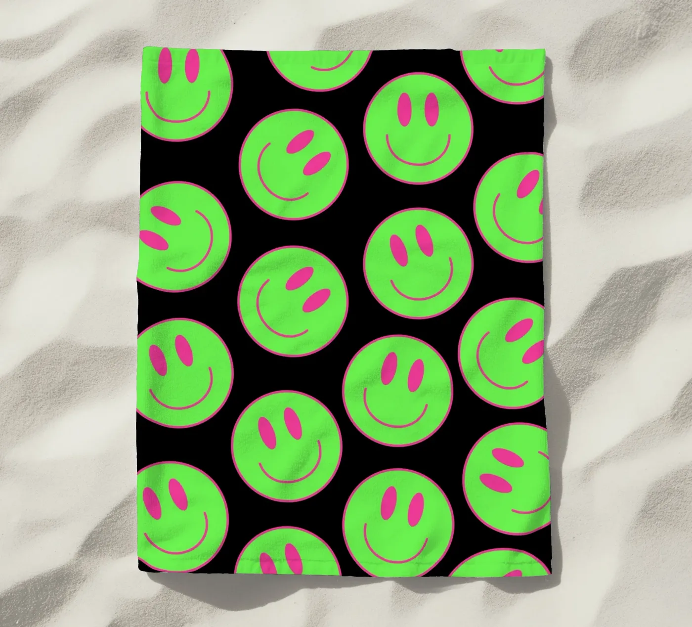 Happy pattern strandhanddoek van Happypatterns