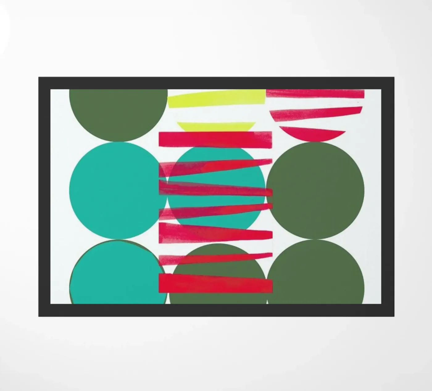 Geo Collage zerbino da Catherine Aguilar