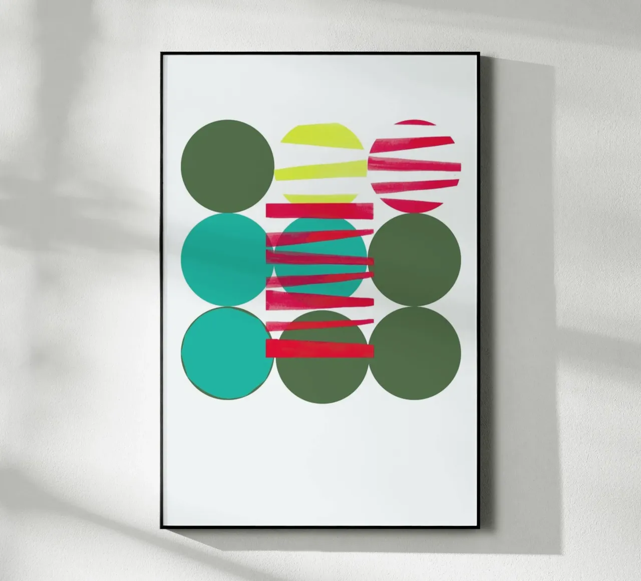 Geo Collage plexiglass da Catherine Aguilar