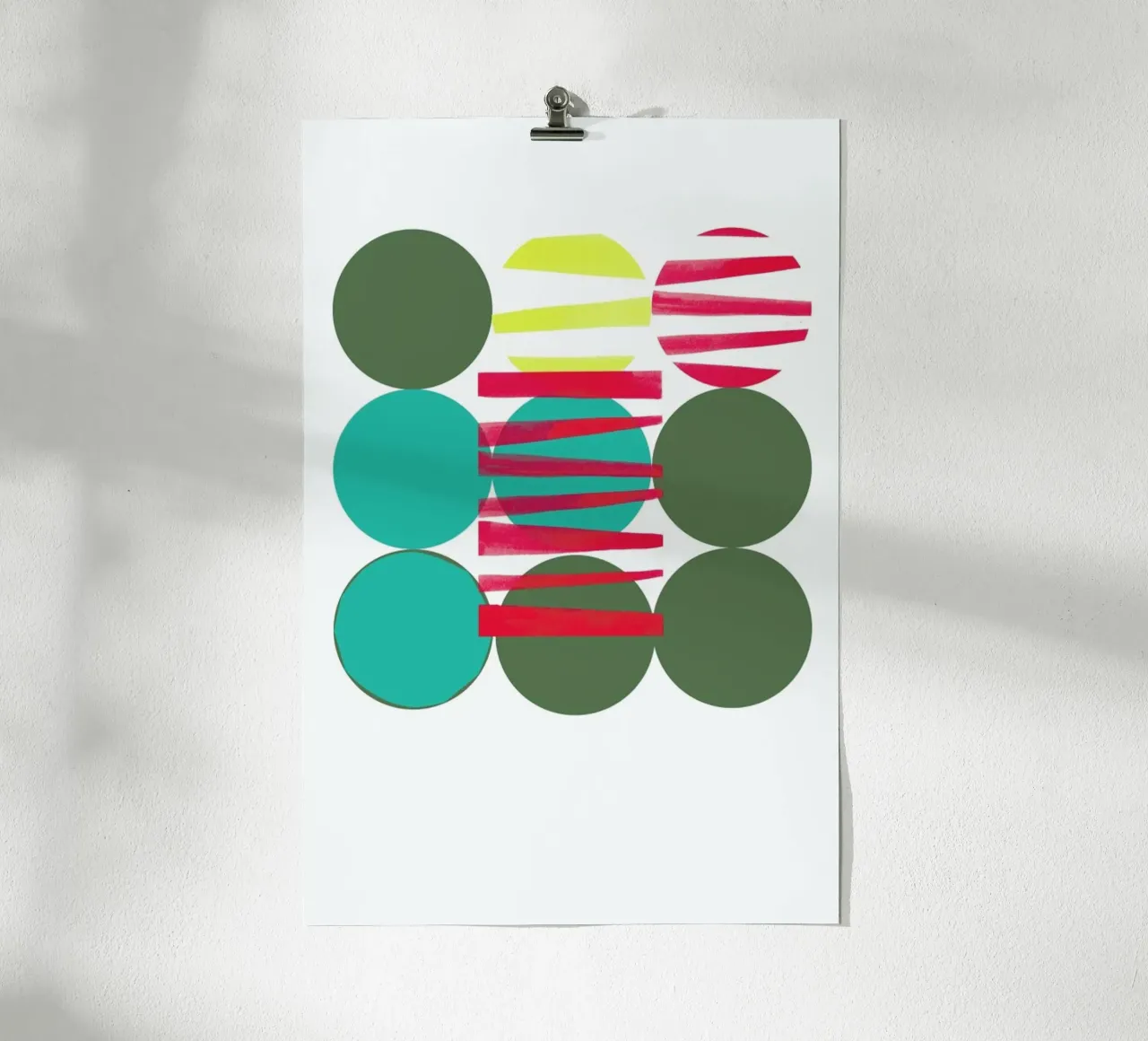 Geo Collage poster da Catherine Aguilar