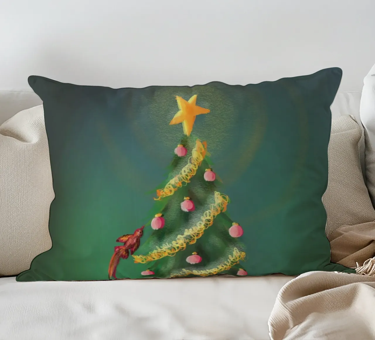 XmasTree cuscino da bezirossi