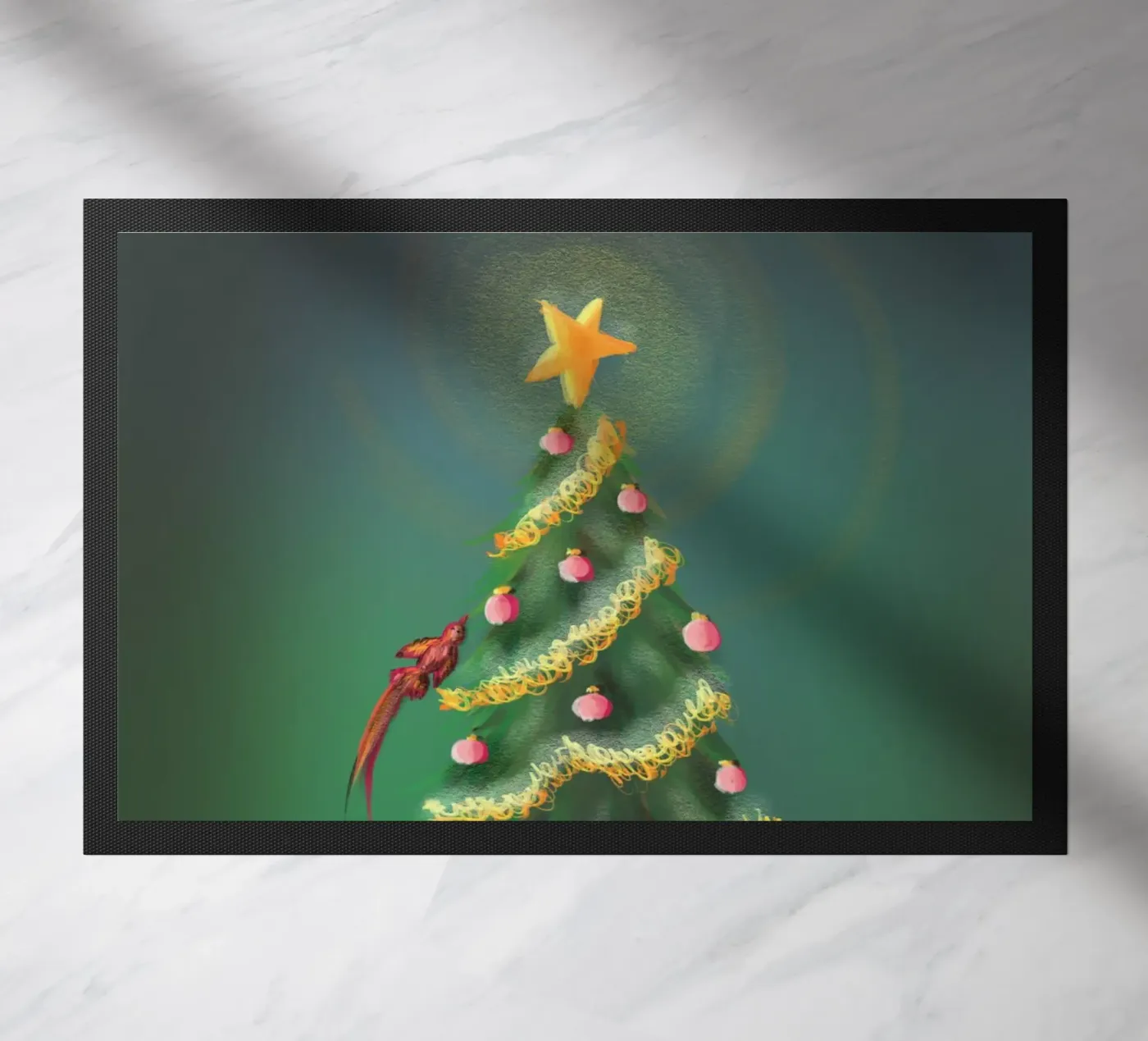 XmasTree doormat by bezirossi