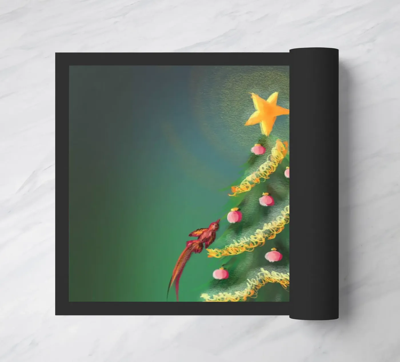 XmasTree doormat by bezirossi