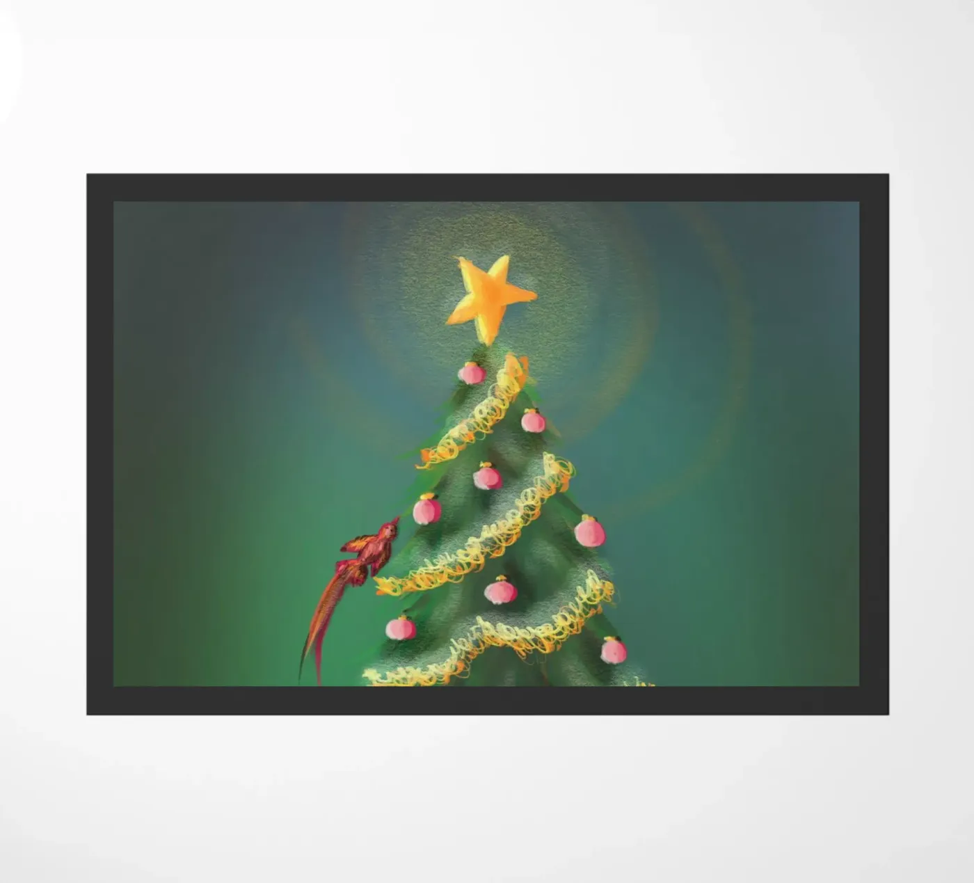XmasTree doormat by bezirossi
