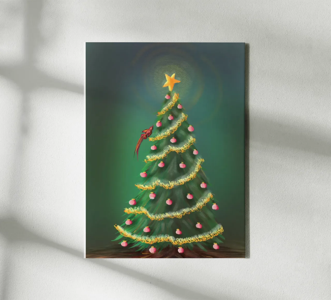 XmasTree tela con Cornice a cassetta da bezirossi