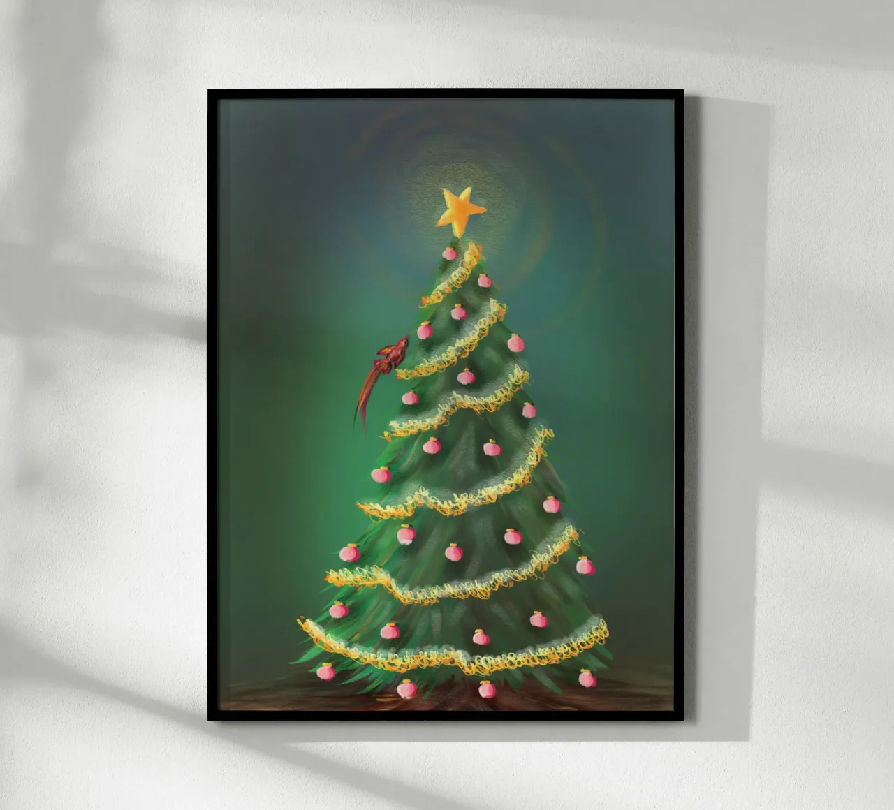 XmasTree carta hahnemühle da bezirossi