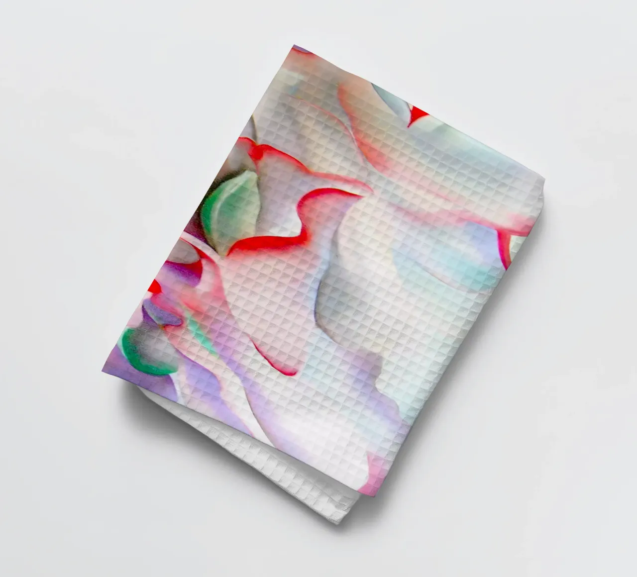 Georgia O'Keeffe - Pink sweet peas II tea towel by Kinsley