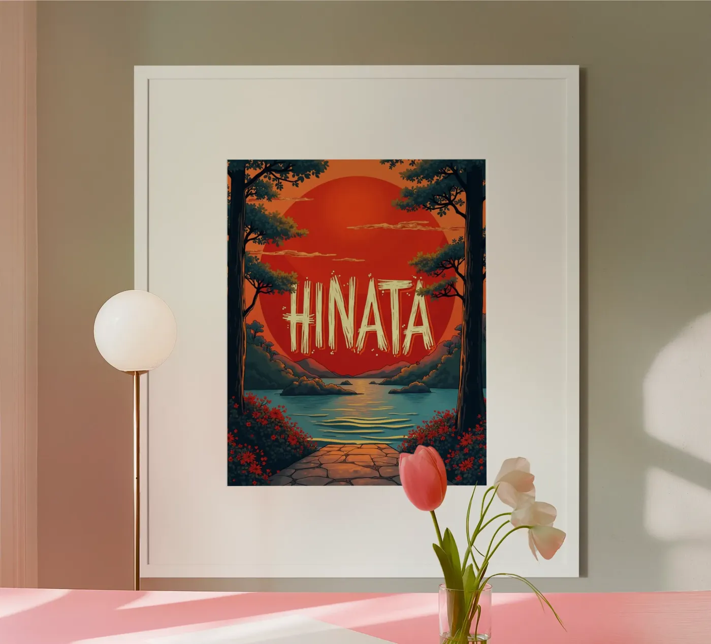 HINATA Poster von CASTILO Namengalerie