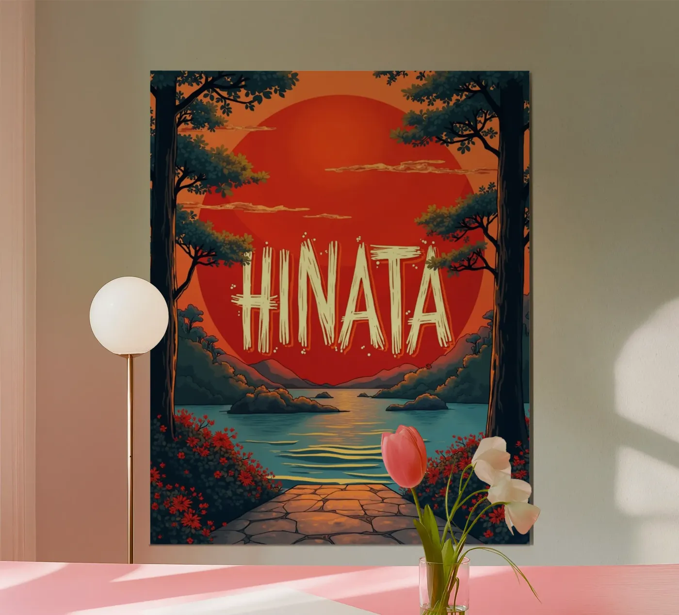 HINATA Poster von CASTILO Namengalerie