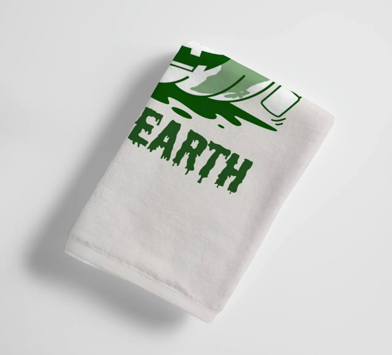 Süßes oder Saures - Planet Erde Handtuch von cafelab