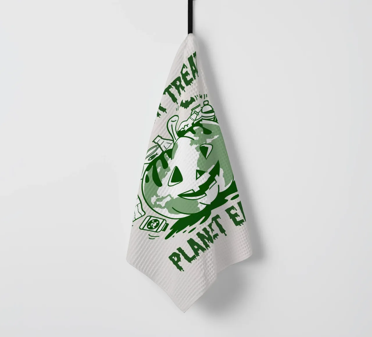 Süßes oder Saures - Planet Erde Geschirrtuch von cafelab